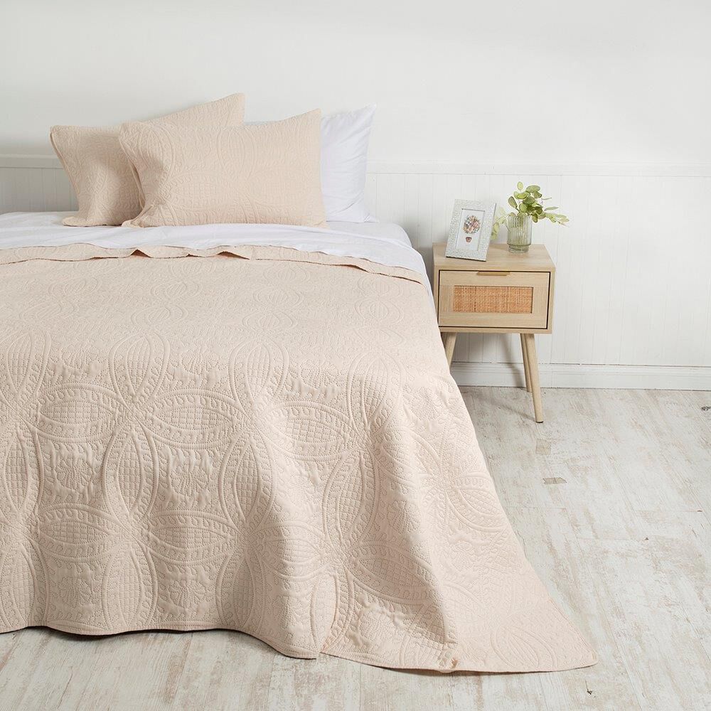 Cubrecama Quilt 2 Plazas Portugal Crudo image number 0.0