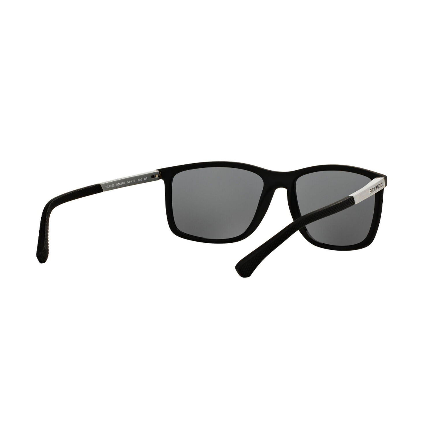 Lentes De Sol Black Matte Polarizados Emporio Armani image number 7.0