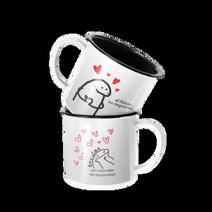 Taza Enlozada Lechera El Fisico No Importa