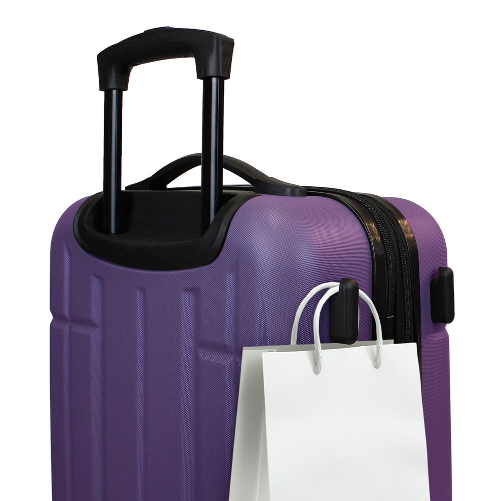 Maleta Cabina Amsterdam S 10kg Morada Nautica image number 4.0