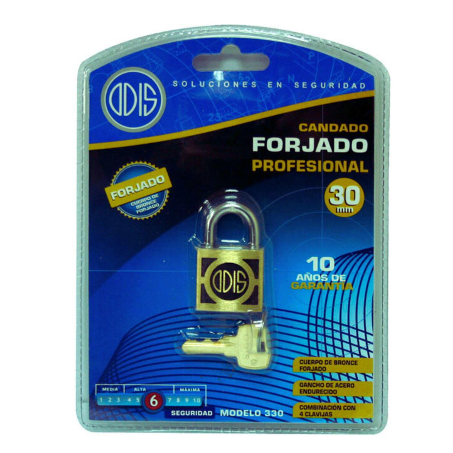 Candado Odis 330 30mm image number 4.0