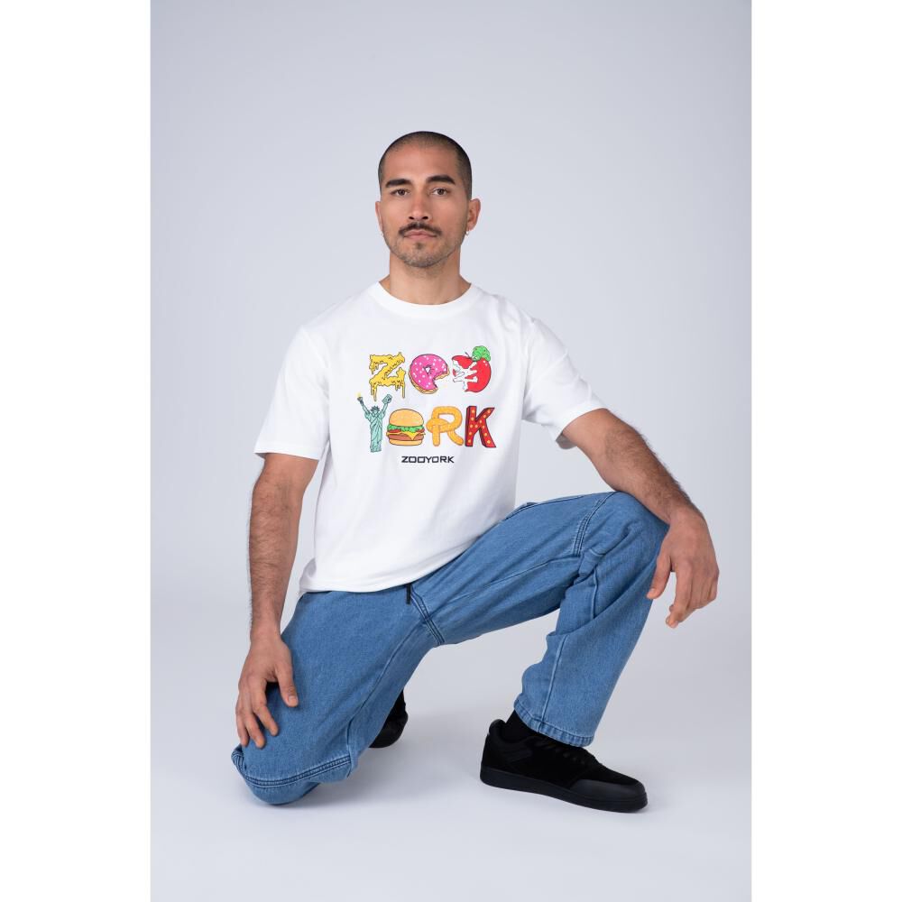 Polera Manga Corta Cuello Redondo Hombre Zoo York image number 2.0