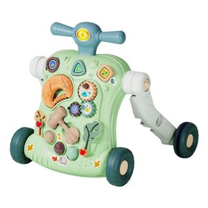 Andadera Musical Con Tablero De Juegos Portátil 6 En 1