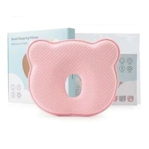 Almohada De Algod&oacute;n Para Beb&eacute; Reci&eacute;n Nacido Rosa