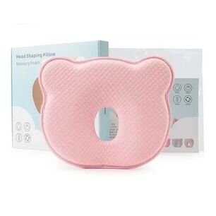 Almohada De Algod&oacute;n Para Beb&eacute; Reci&eacute;n Nacido Rosa