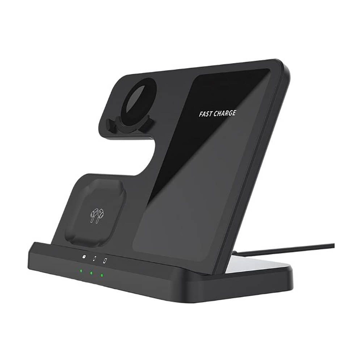 Cargador Magn&eacute;tico Inal&aacute;mbrico 3 En 1 Plegable Multifuncional image number 1.0
