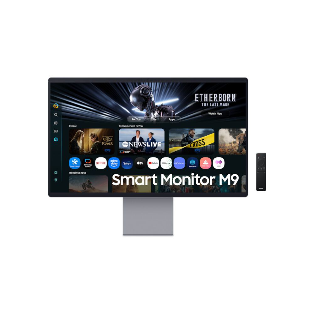 32" Smart Monitor M9 M90sf 4k Oled Samsung Vision Ai image number 0.0