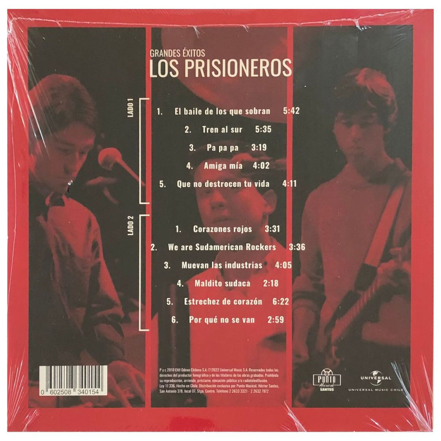 Los Prisioneros - Grandes Exitos | Vinilo image number 1.0