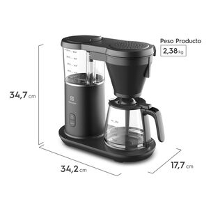 Cafetera Electrolux Cmp70 / 1,25 Litros / 1600 W