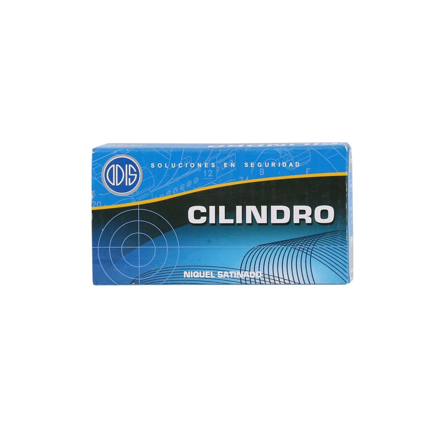 Cilindro Odis Llave-llave Est&aacute;ndar 80mm (35-45) Leva Centrada Plata. image number 5.0