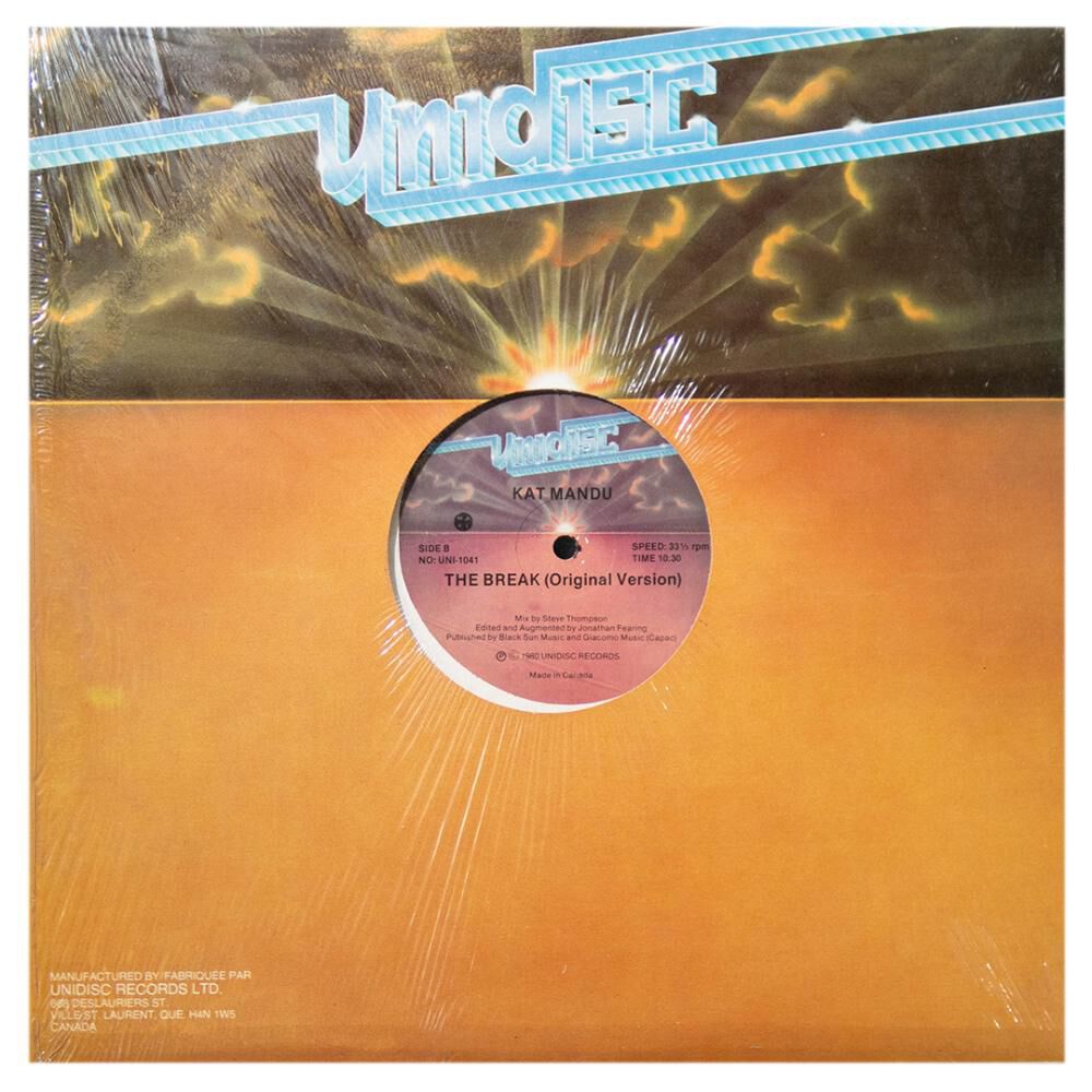 Kat Mandu - The Break | 12" Maxi Single Usado image number 1.0