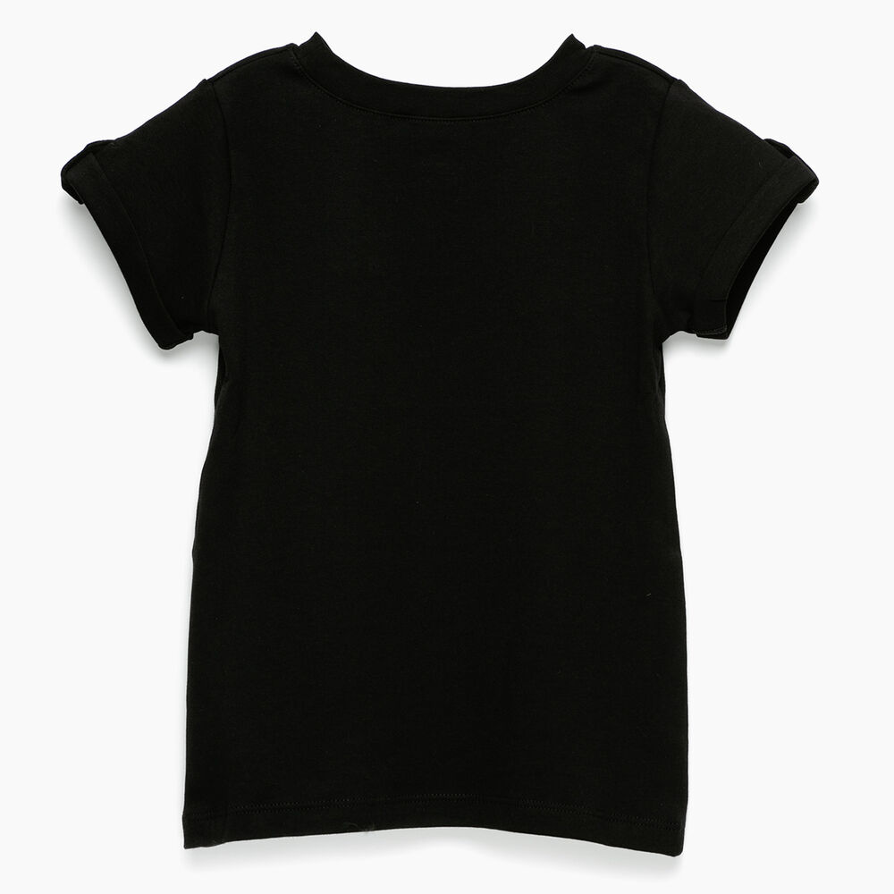 Polera Negra Love Algodón Peruano image number 1.0