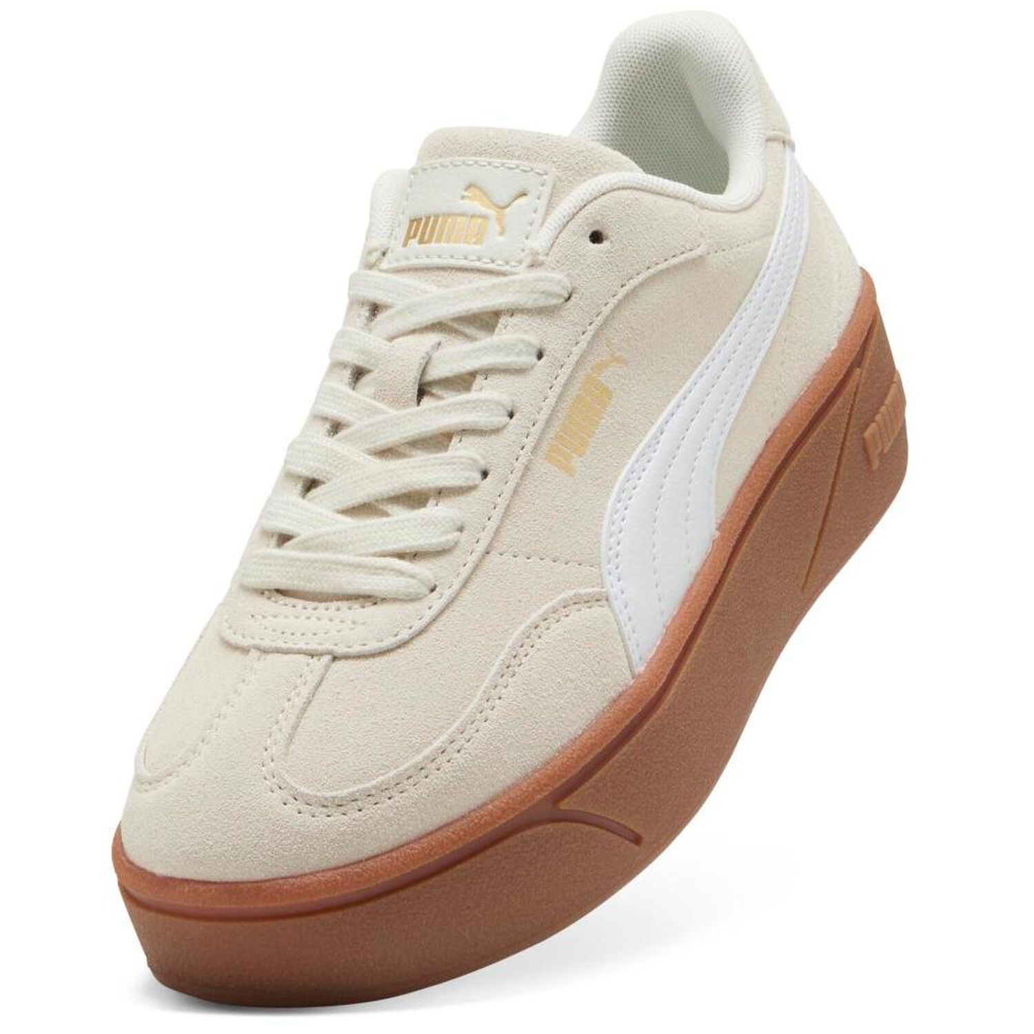 Zapatilla Urbana Mujer Puma Club Ii Era Platform Sd Crema image number 5.0