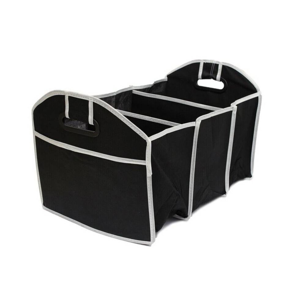 Bolso Organizador De Auto Desplegable Color Negro image number 0.0