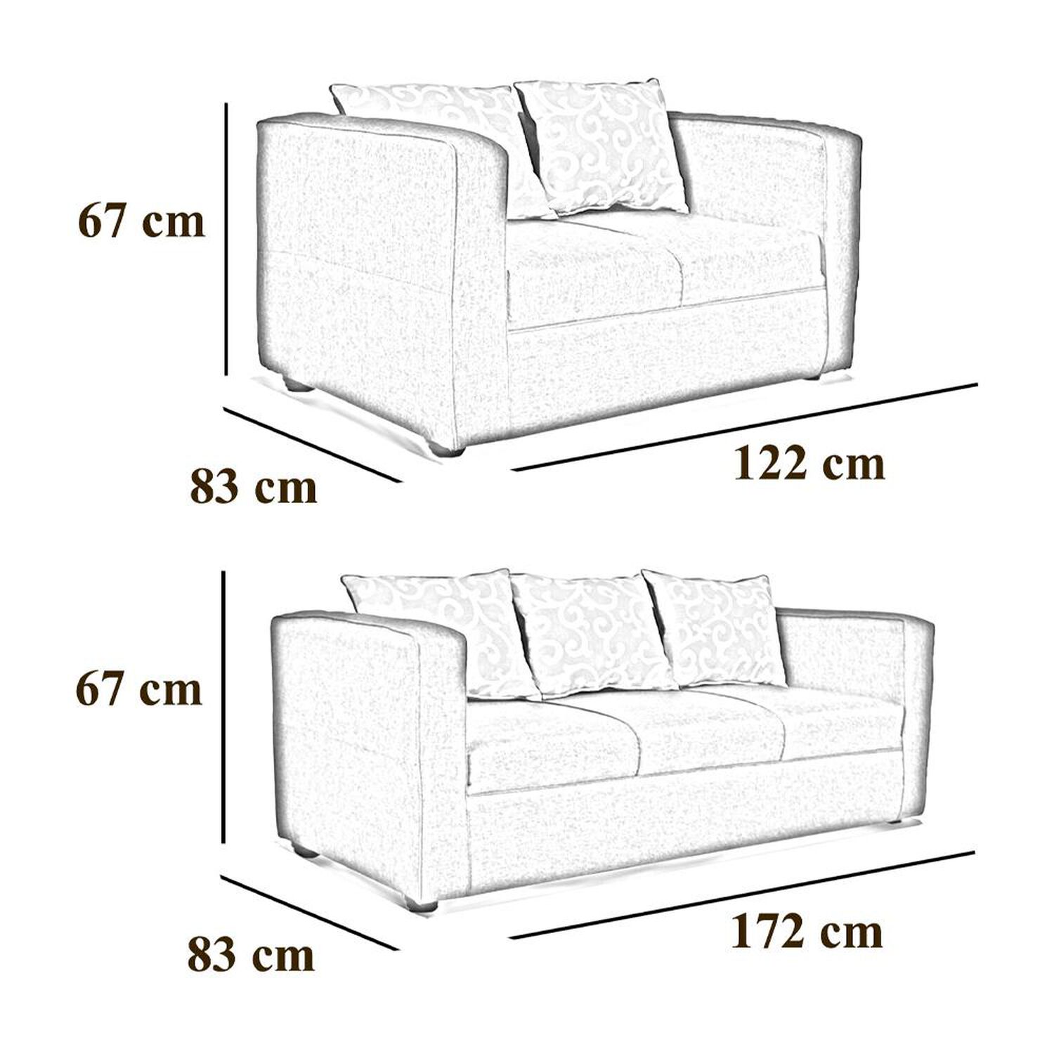 Juego De Living Elegant Detail Indiana / 5 Cuerpos image number 1.0