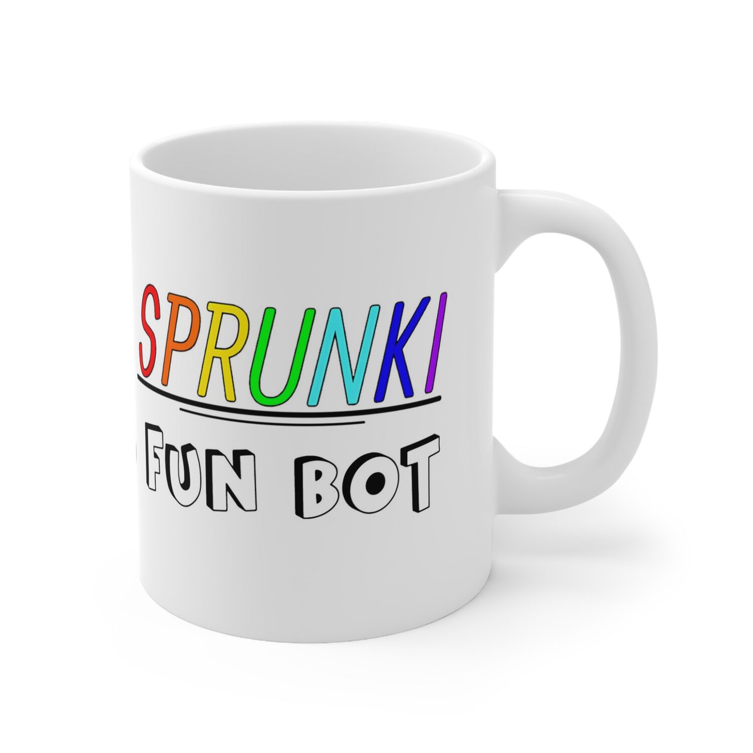 Taza Sprunki Incredibox Fun Bot Taz&oacute;n 325ml image number 2.0