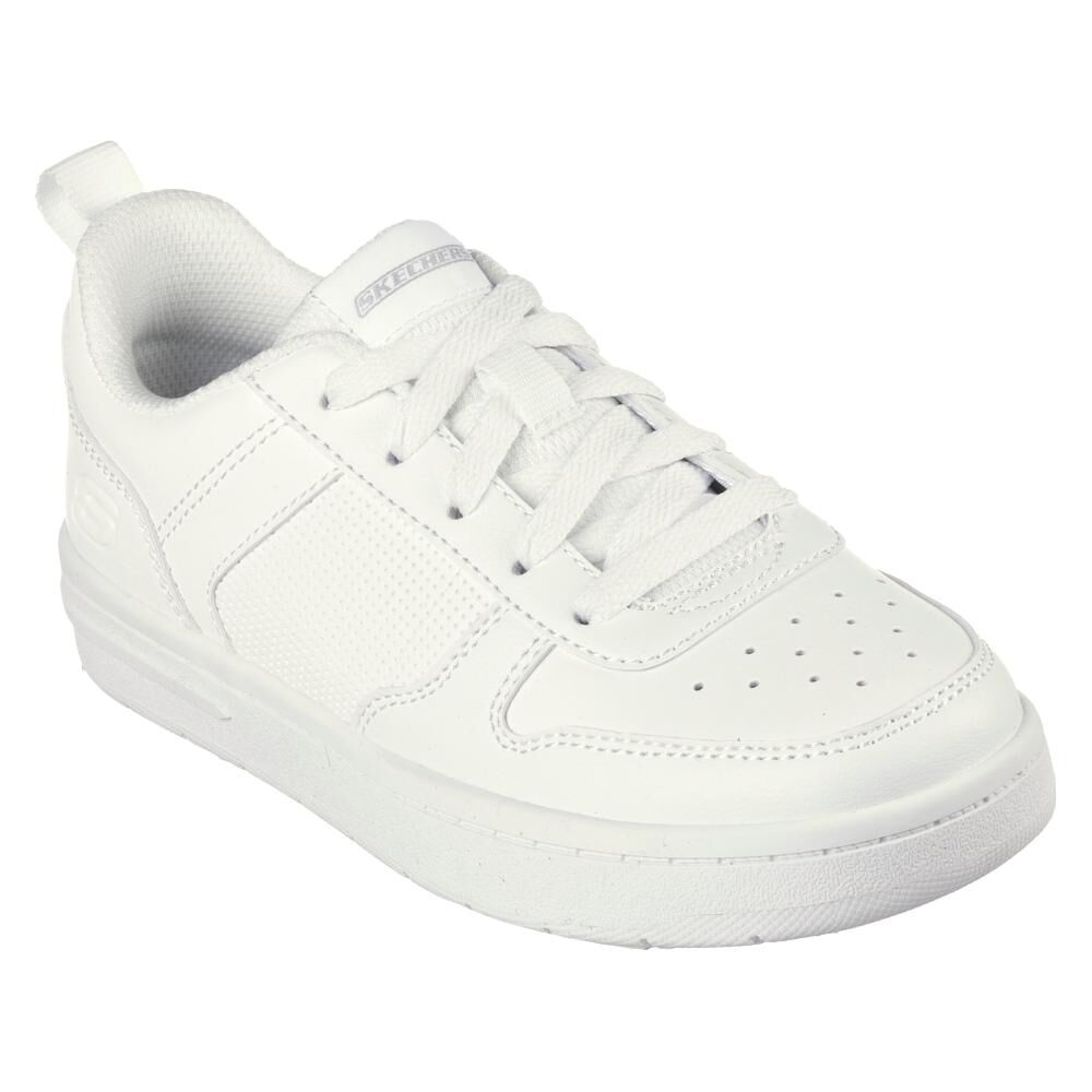 Zapatilla Infantil Niño Skechers Smooth Street-genzo Wht image number 3.0