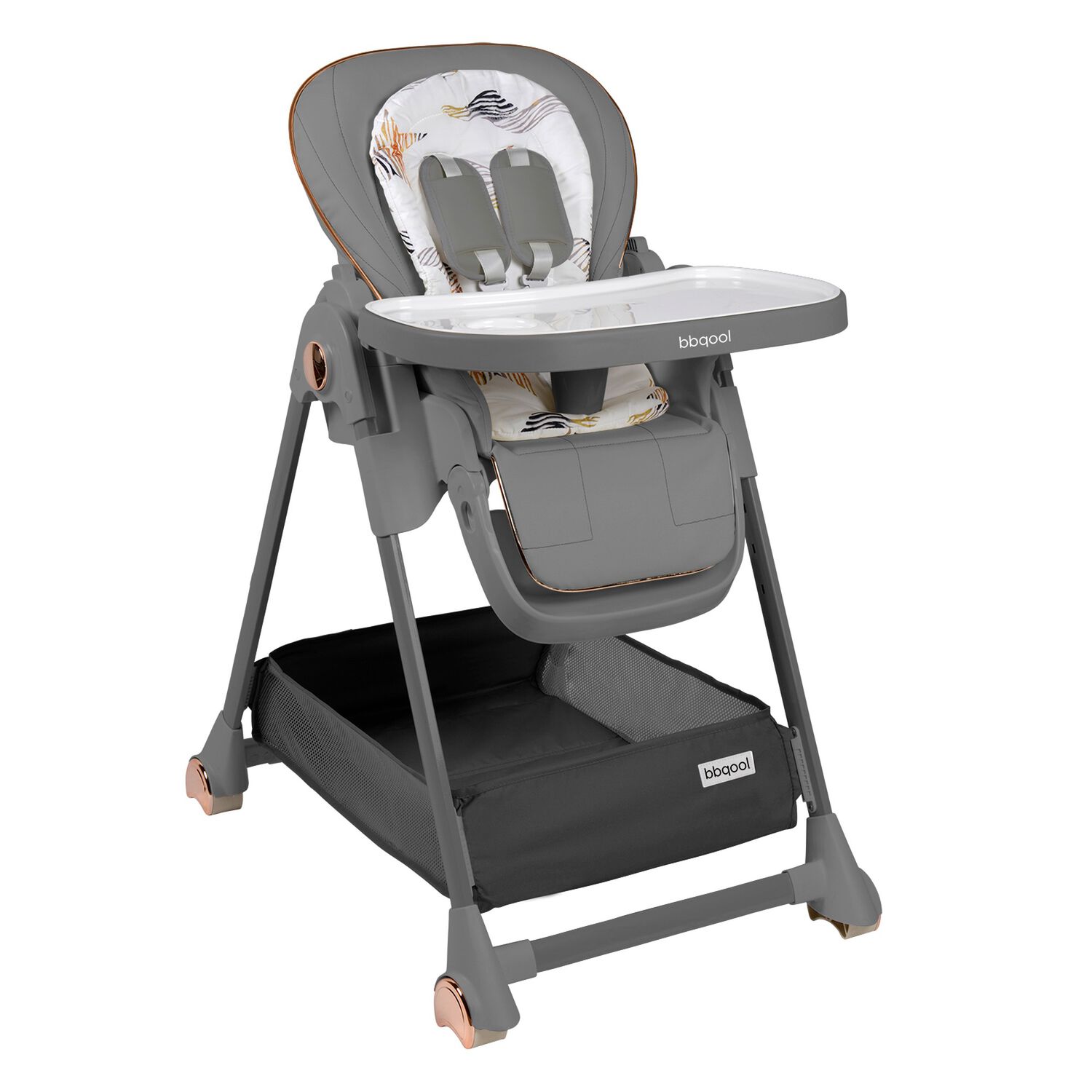 Silla De Comer Mealtime Gris image number 0.0
