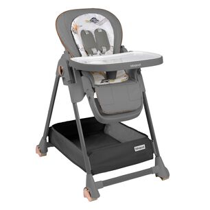 Silla De Comer Mealtime Gris