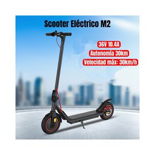 Scooter Adulto El&eacute;ctrico 30km 36v 350w M2 Negro