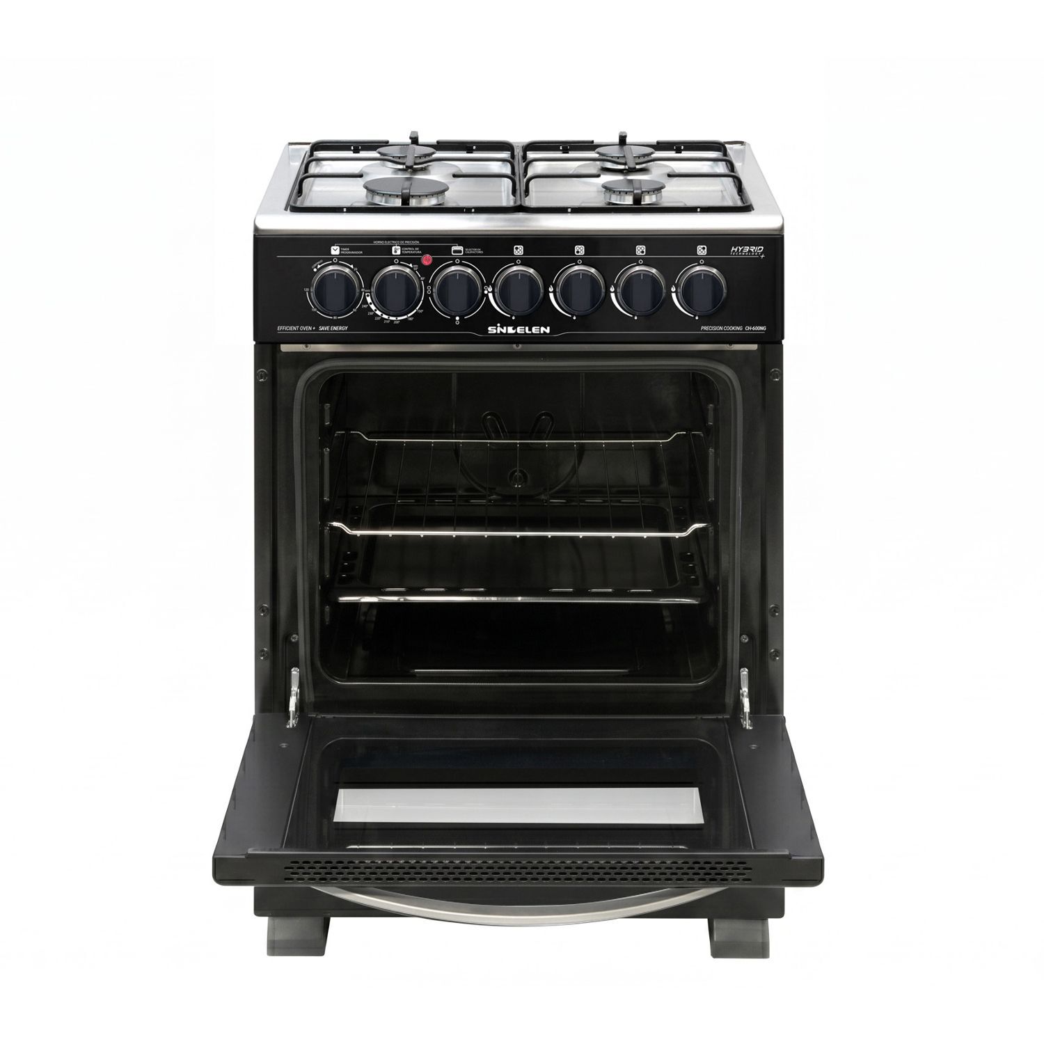 Cocina A Gas Sindelen Ch-600ng 4 Quemadores image number 2.0