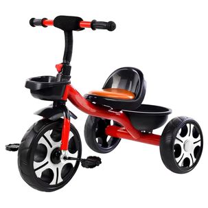 Triciclo Infantil Con Canastos 5 A&ntilde;os Unix Rojo Lubabycas