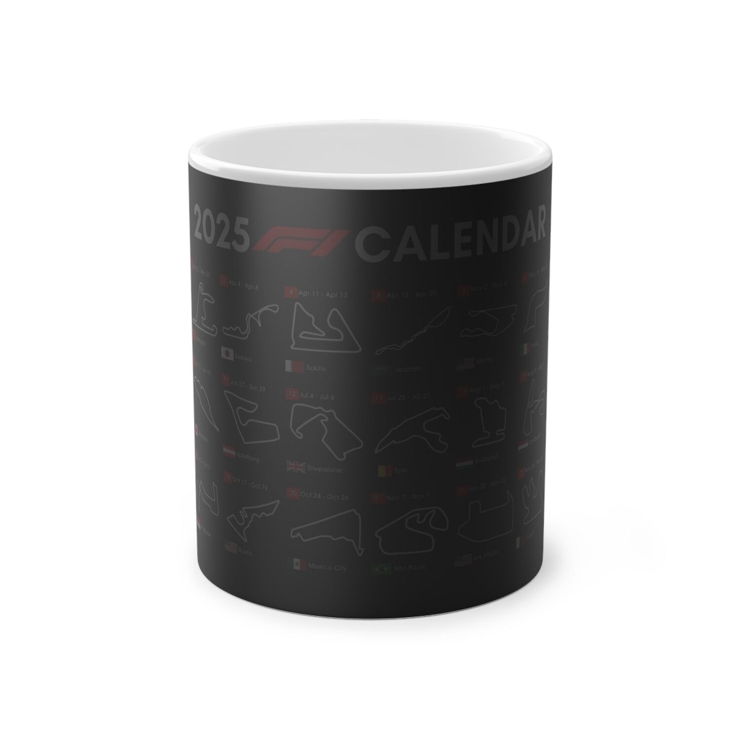 Taza Magica Formula 1 Ceramica 11 Oz image number 3.0