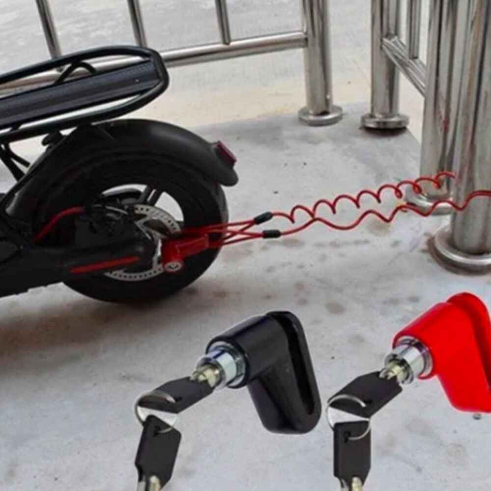 Candado Para Disco De Freno Con Espiral image number 2.0