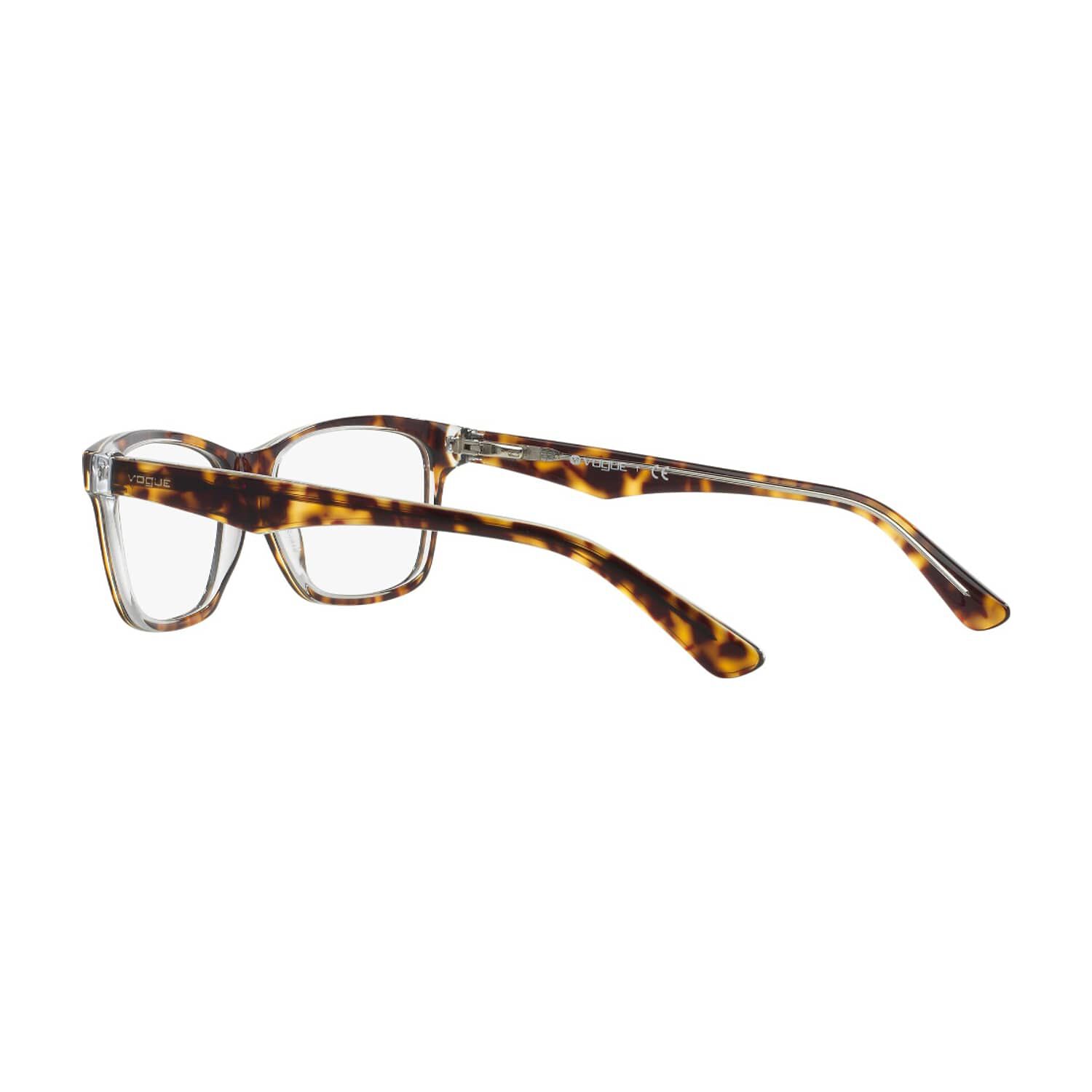 Lentes &Oacute;pticos Top Havana/transparent Vogue Eyewear image number 4.0