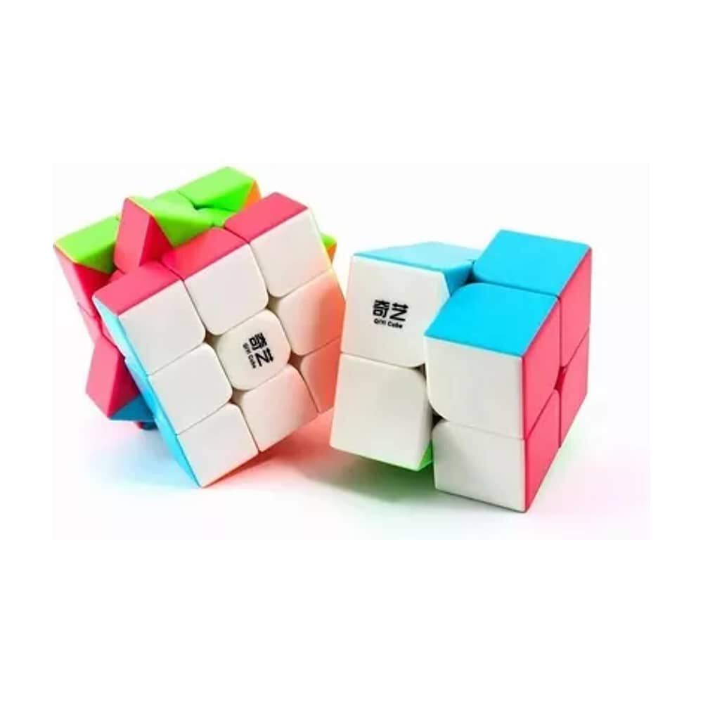 Pack 2 Cubos Tipo De Qiyi 2x2, 3x3 image number 4.0