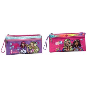 Estuche Doble Cierre Barbie 2 Dise&ntilde;os