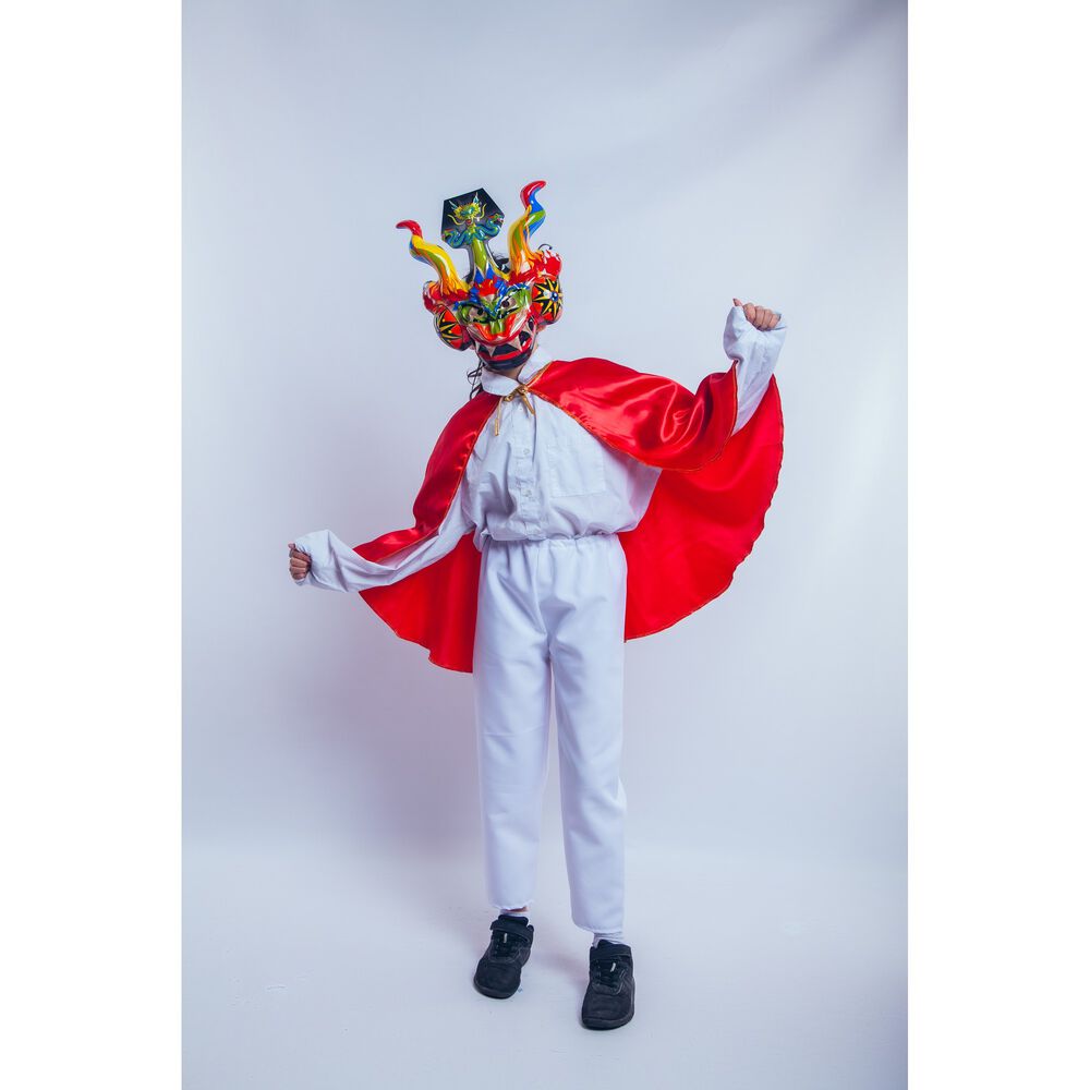 Capa La Tirana Caporal Traje Tipico Nortino Infantil image number 2.0