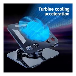 Soporte De Refrigeración Para Tablet Laptop Negro