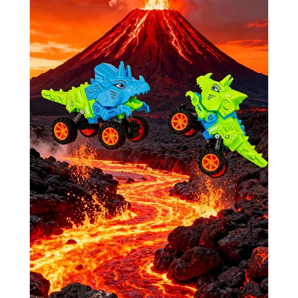 Juguete Autos Dinosaurios Grandes Para Ni&ntilde;os Bigfoot image number 2.0