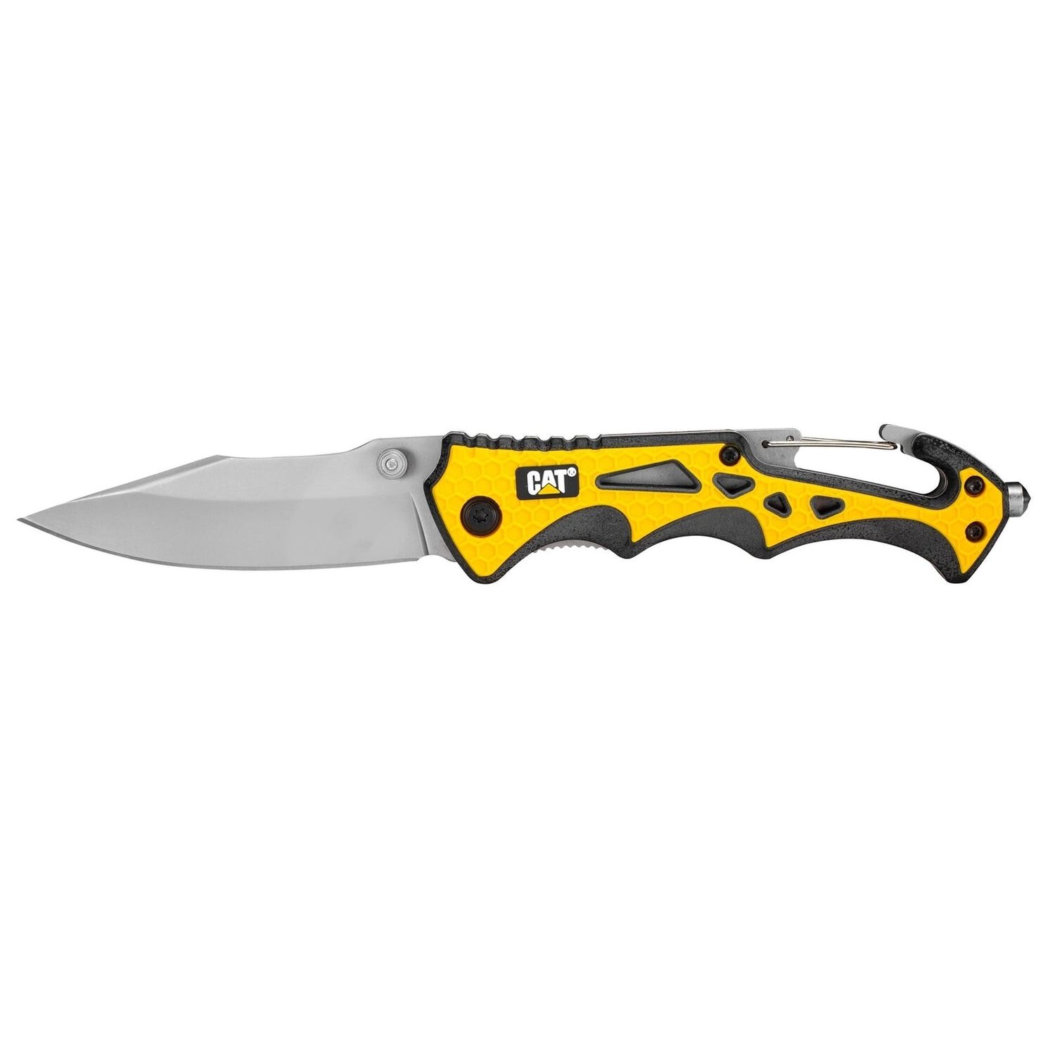 Cuchillo Navaja Plegable Cat 980524 Punta Curva image number 0.0