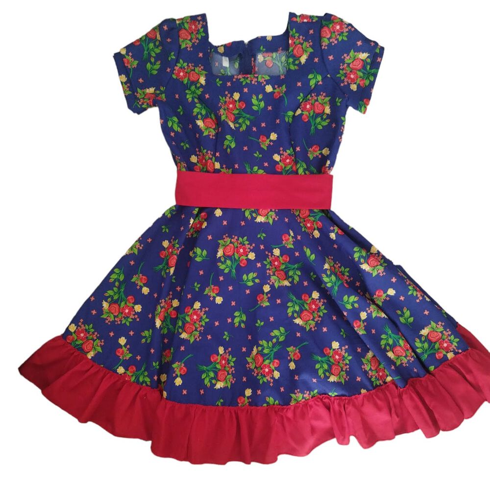 Vestido De Huasa Talla Xl image number 0.0