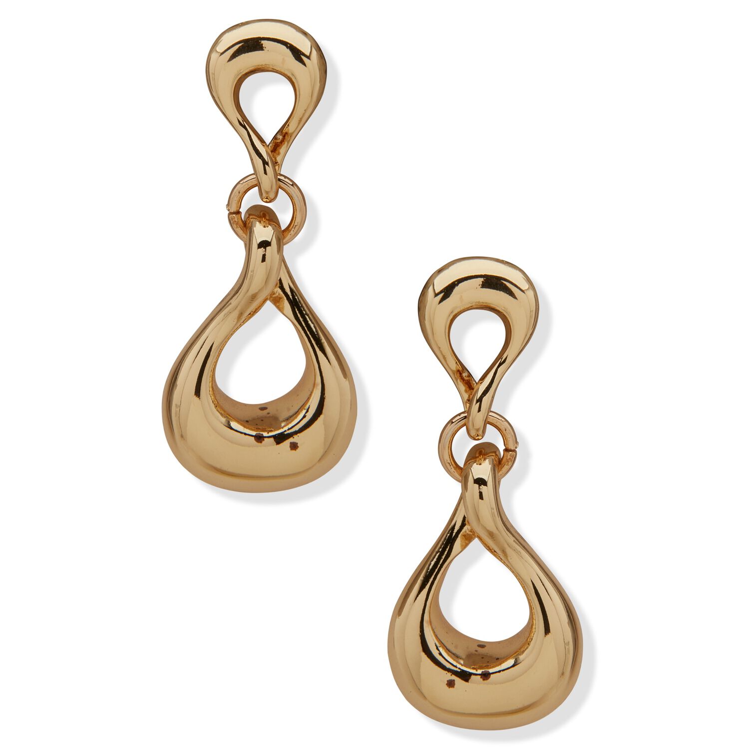 Aros Colgantes Mujer Anne Klein All Ears Dorado image number 0.0