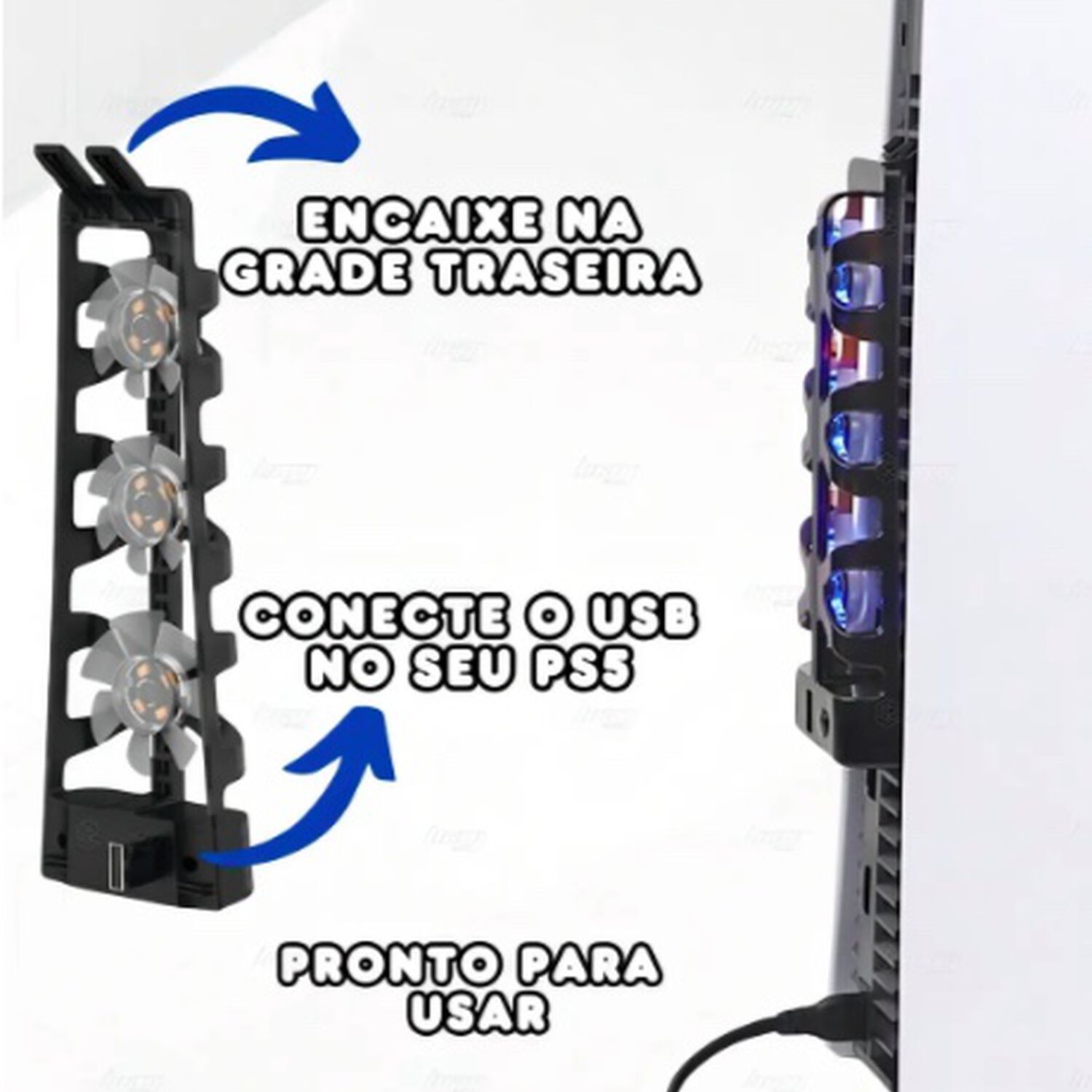 Dobe Cooler Ps5 Ventilador Refrigeraci&oacute;n Aire image number 3.0