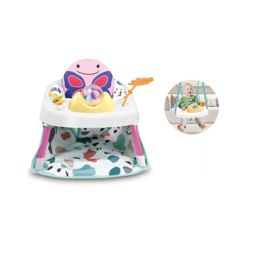Silla Portátil Columpio Bebe Música Didáctico Baby Fitness image number 8.0
