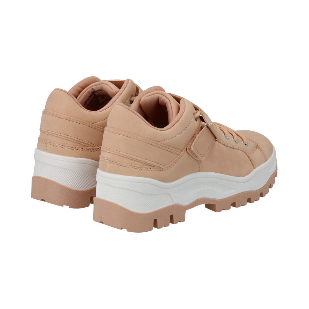 Zapatilla Mujer Rosado Solid Police image number 3.0
