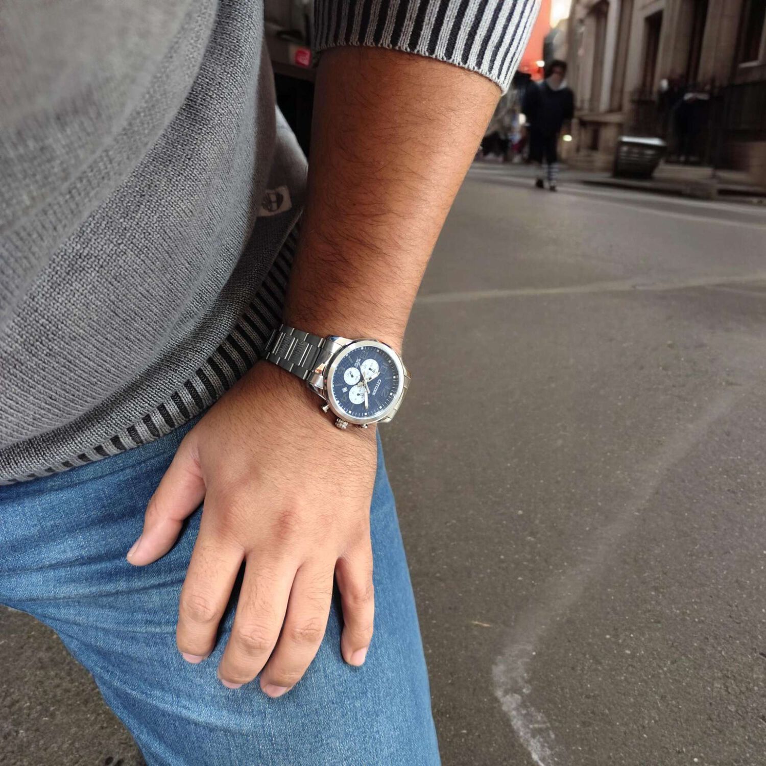 Reloj Citizen Hombre An8050-51m Chrono Quartz image number 6.0