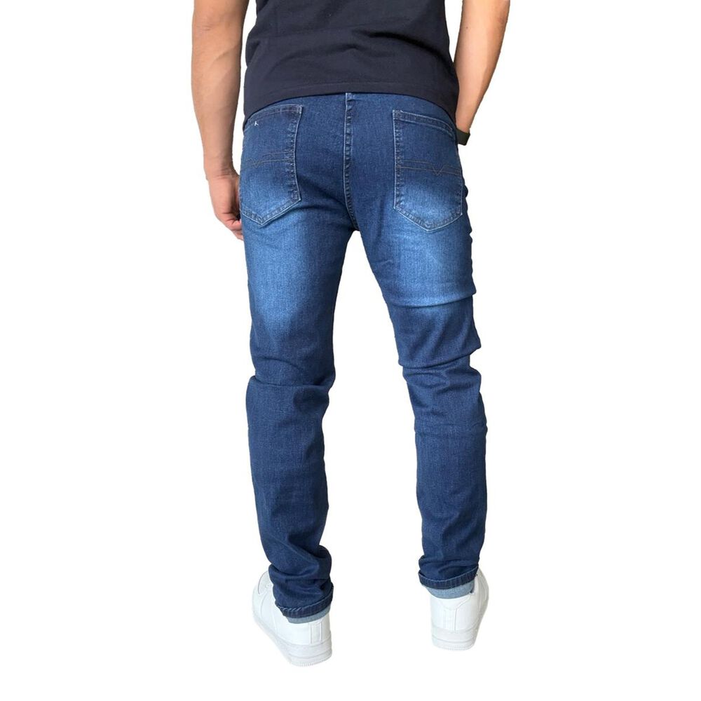 Jeans Elasticados Slim Fit Color Focalizado Semipitillos image number 15.0