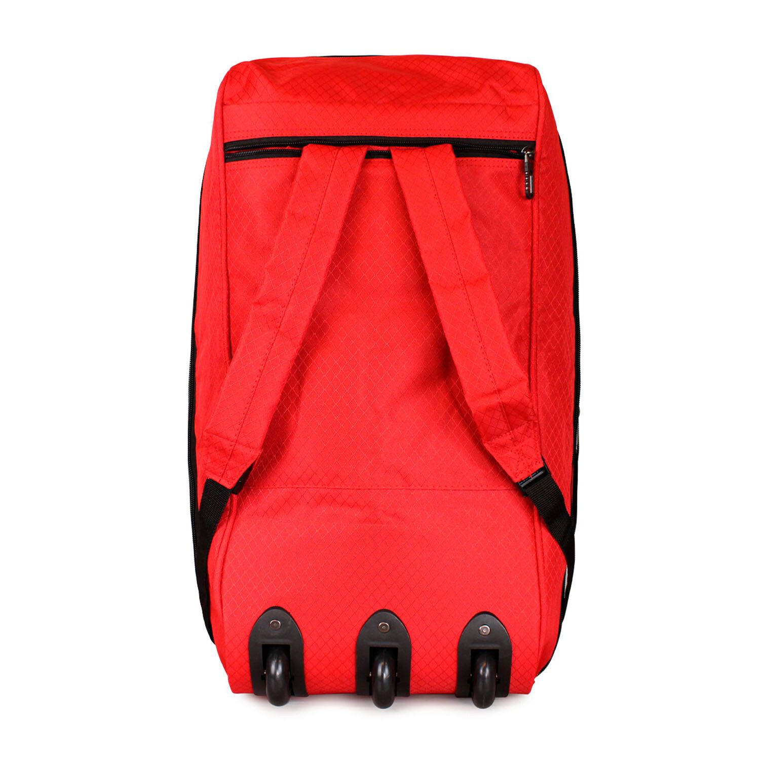Bolso Mochila Con Ruedas Goliat Rojo + Candado Fila image number 2.0