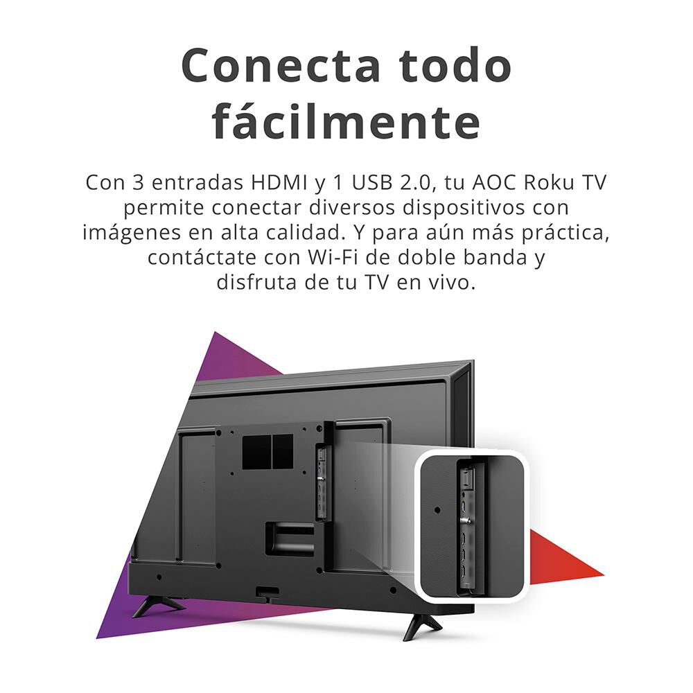 Led 43" AOC 43S5155 / Full HD / Smart TV image number 8.0