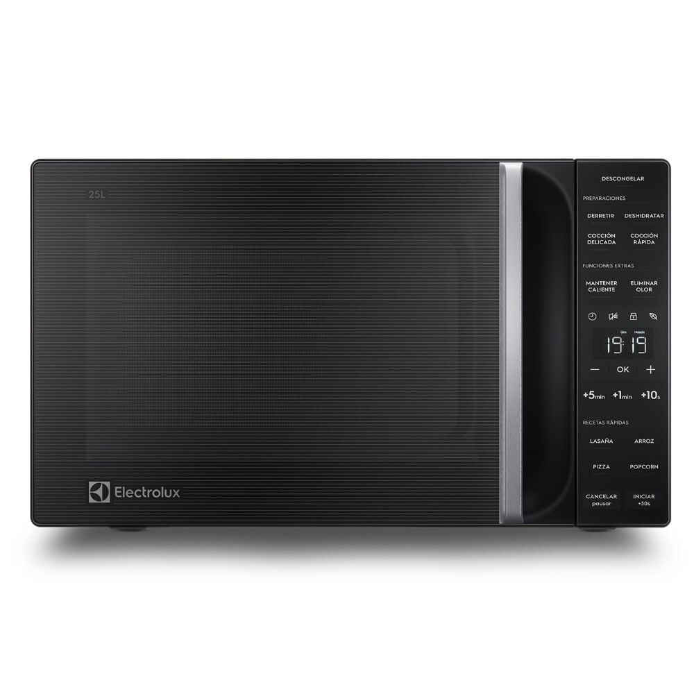 Microondas Electrolux 25 Litros Digital Me25n Negro