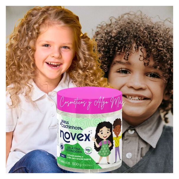 Novex Gelatina Meus Cachinhos Efecto Definidor Uso Kids 500ml