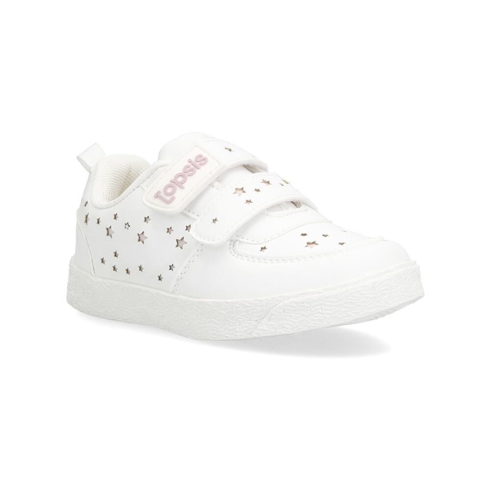 Zapatilla Infantil Niña Topsis White image number 0.0