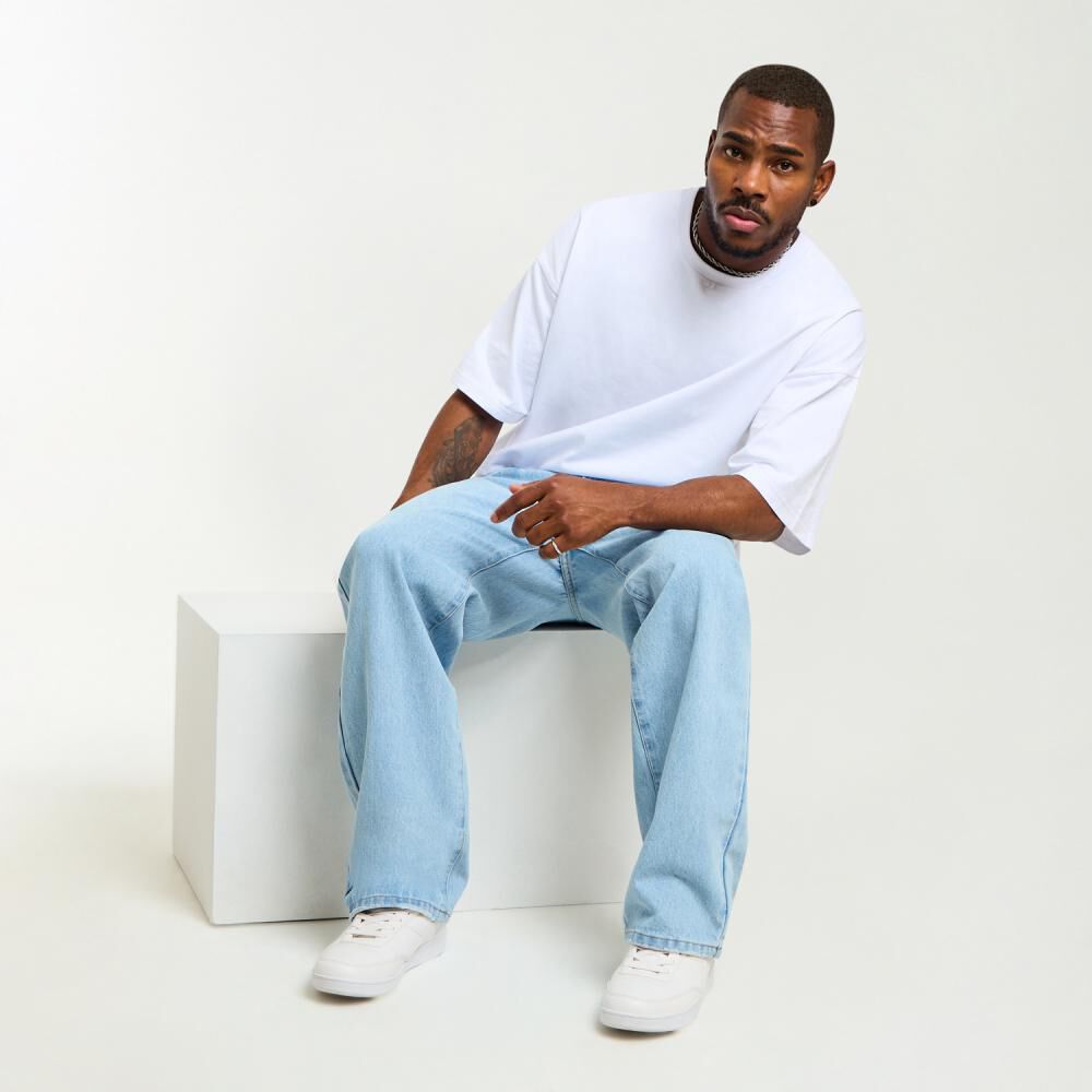 Jeans Tiro Medio Baggy Hombre Rolly Go image number 1.0