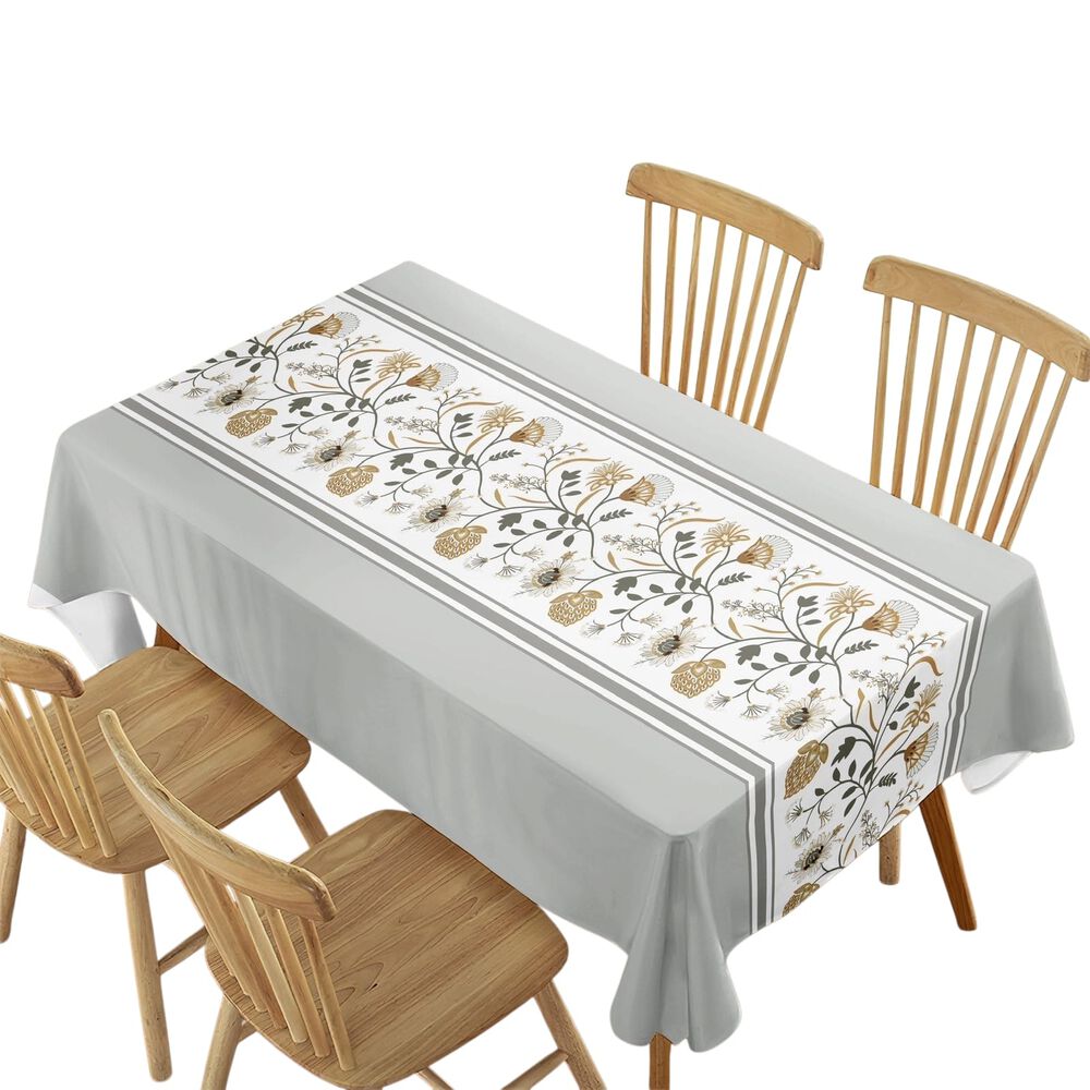 Mantel De Mesa Rectangular Impermeable Estampado Medida 140cm X 220cm image number 0.0