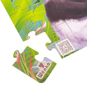 Puzzle Oso Panda 18 Piezas + Figura